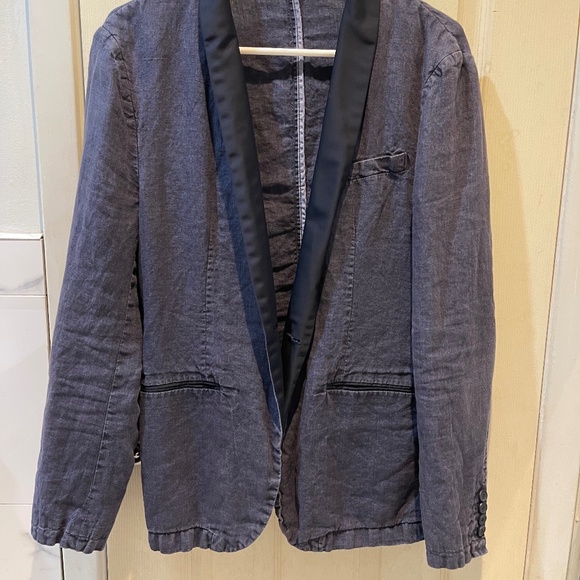 Zara Linen Blazer - Picture 2 of 2